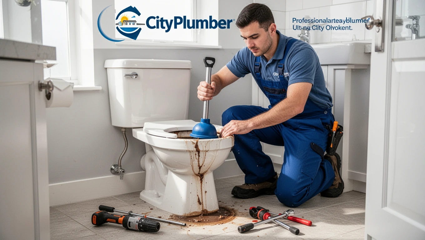 Clogged Toilet Repair